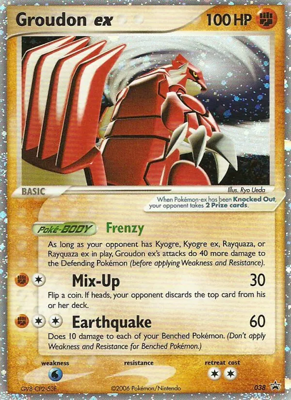 Groudon ex #38, Nintendo Black Star Promos