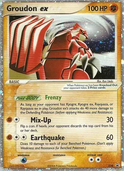 Groudon ex #38, Standard