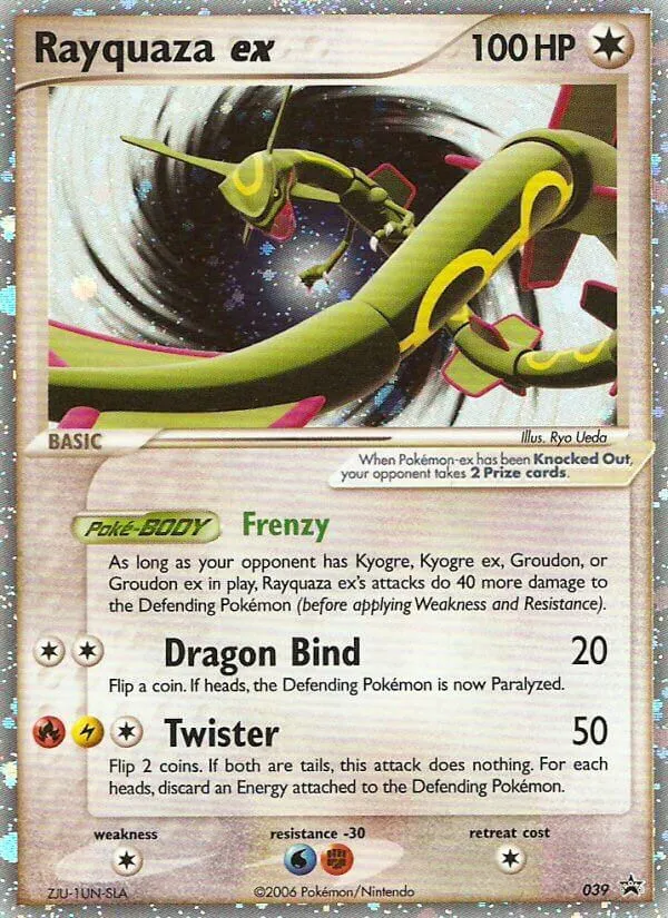 Rayquaza ex #39, Nintendo Black Star Promos