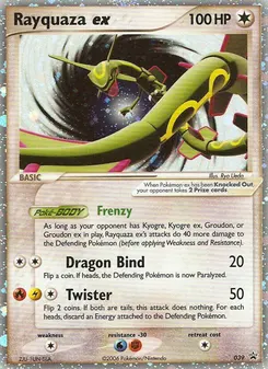 Rayquaza ex #39, Standard