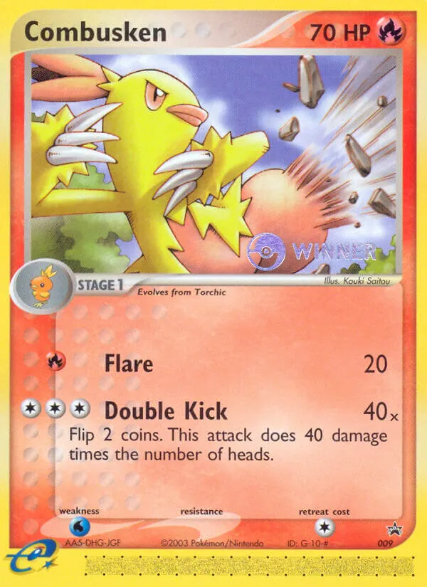 Combusken #9, Nintendo Black Star Promos Winner