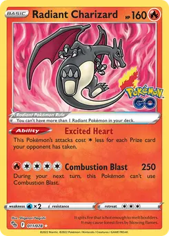 Radiant Charizard #11, Standard