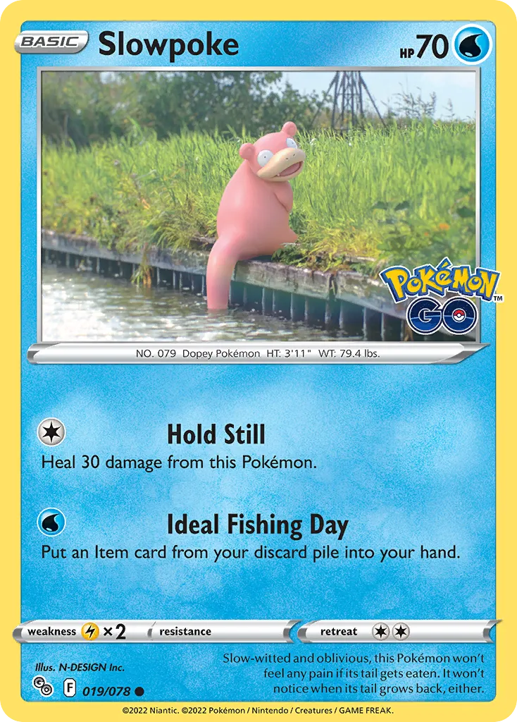 Slowpoke #19, Pokémon GO