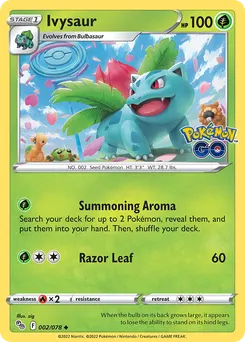 Ivysaur #2, Reverse Foil