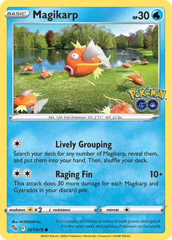 Magikarp #21, Reverse Foil