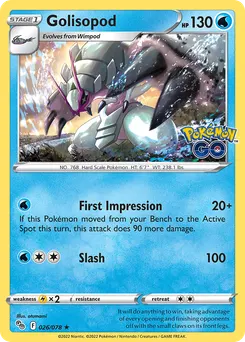 Golisopod #26, Reverse Foil