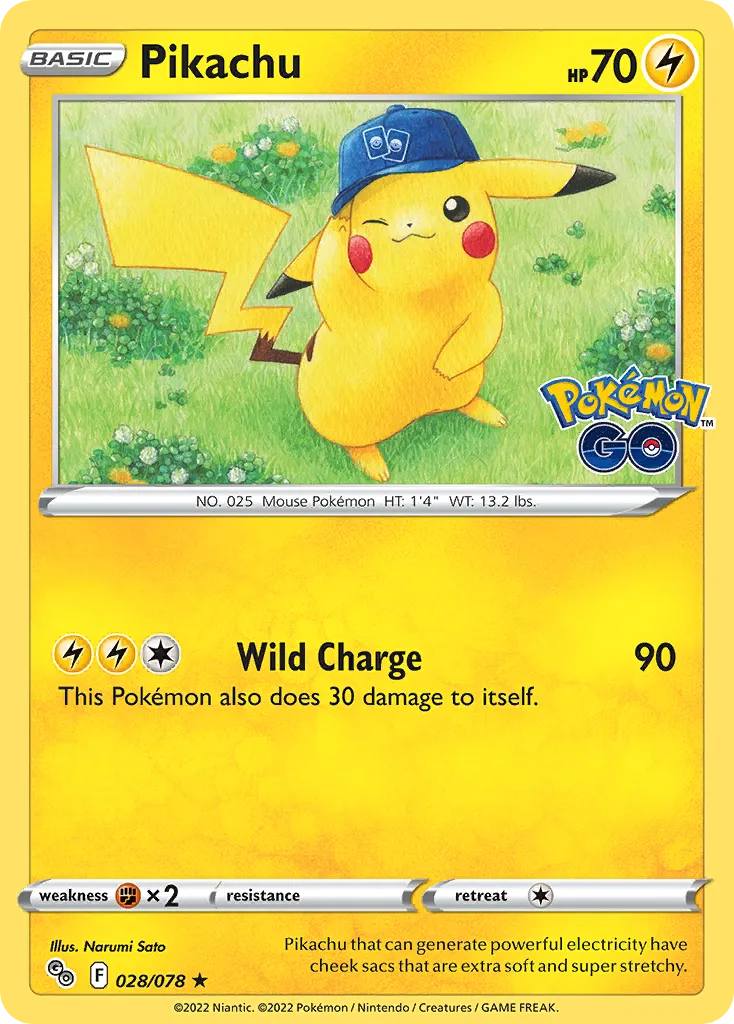 Pikachu #28, Pokémon GO