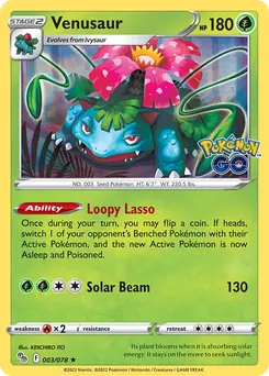 Venusaur #3, Reverse Foil