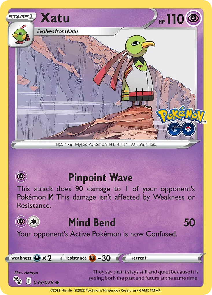 Xatu #33, Pokémon GO