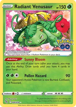 Radiant Venusaur #4, Standard