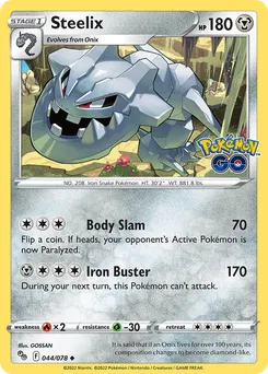 Steelix #44, Reverse Foil