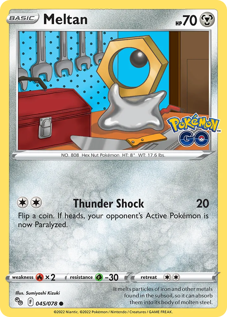 Meltan #45, Pokémon GO