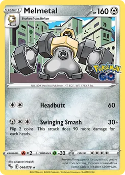 Melmetal #46, Reverse Foil