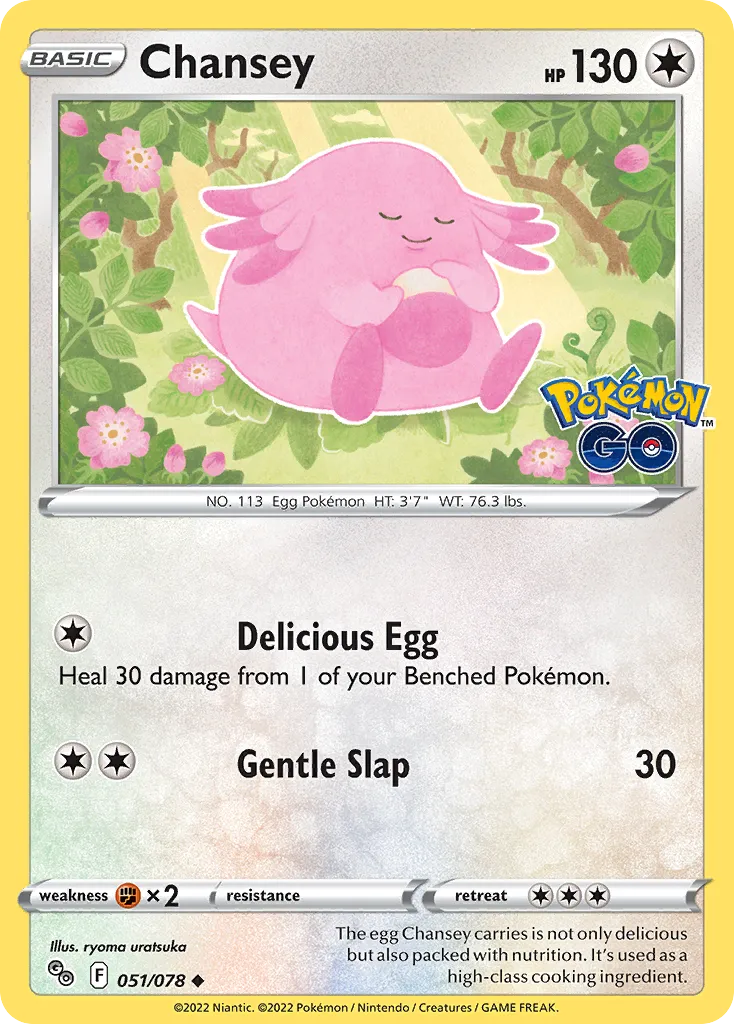 Chansey #51, Pokémon GO