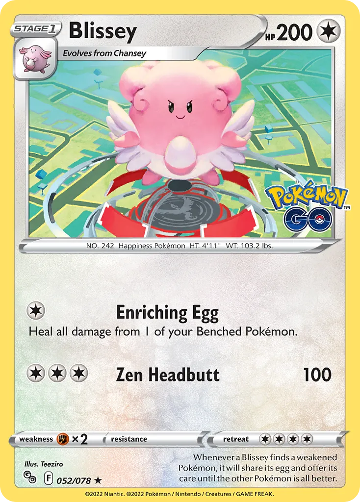 Blissey #52, Pokémon GO