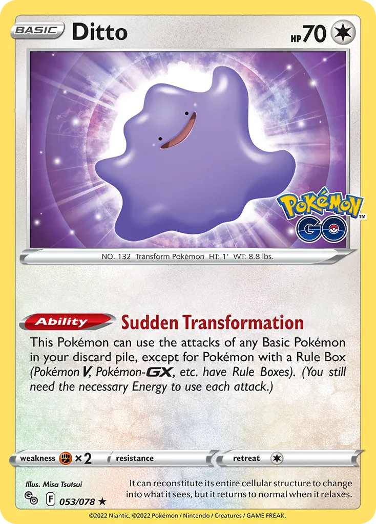 Ditto #53, Pokémon GO