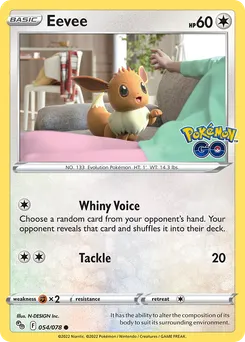 Eevee #54, Reverse Foil
