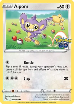 Aipom #56, Reverse Foil