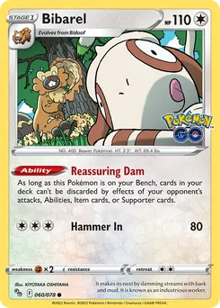 Bibarel #60, Reverse Foil
