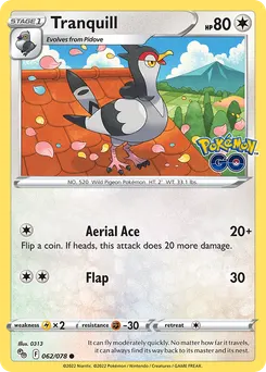 Tranquill #62, Reverse Foil