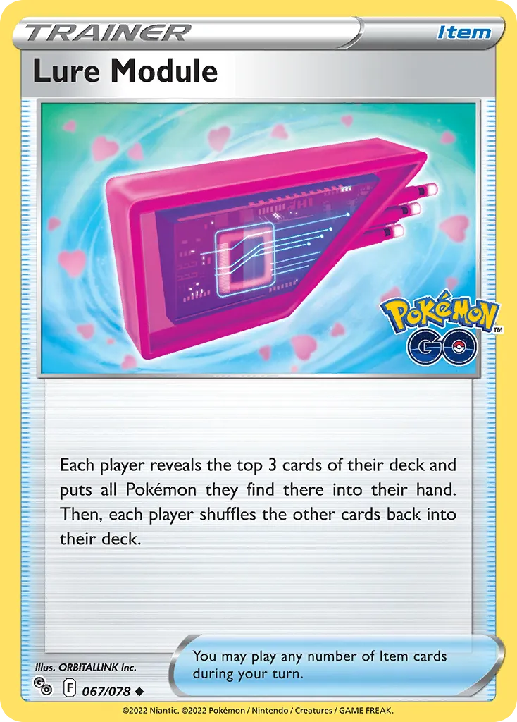 Lure Module #67, Pokémon GO Reverse Foil