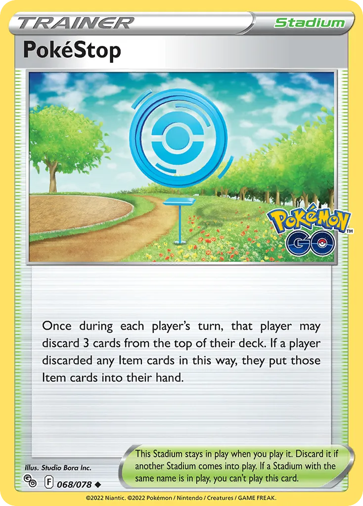 PokéStop #68, Pokémon GO