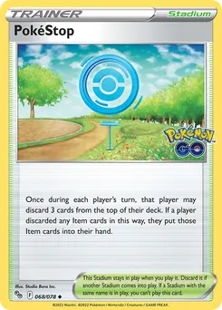 PokéStop #68, Reverse Foil