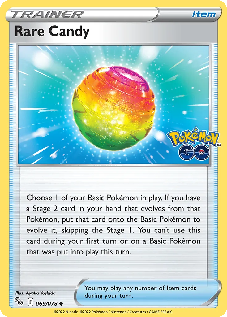 Rare Candy #69, Pokémon GO