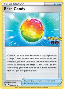 Rare Candy #69, Reverse Foil