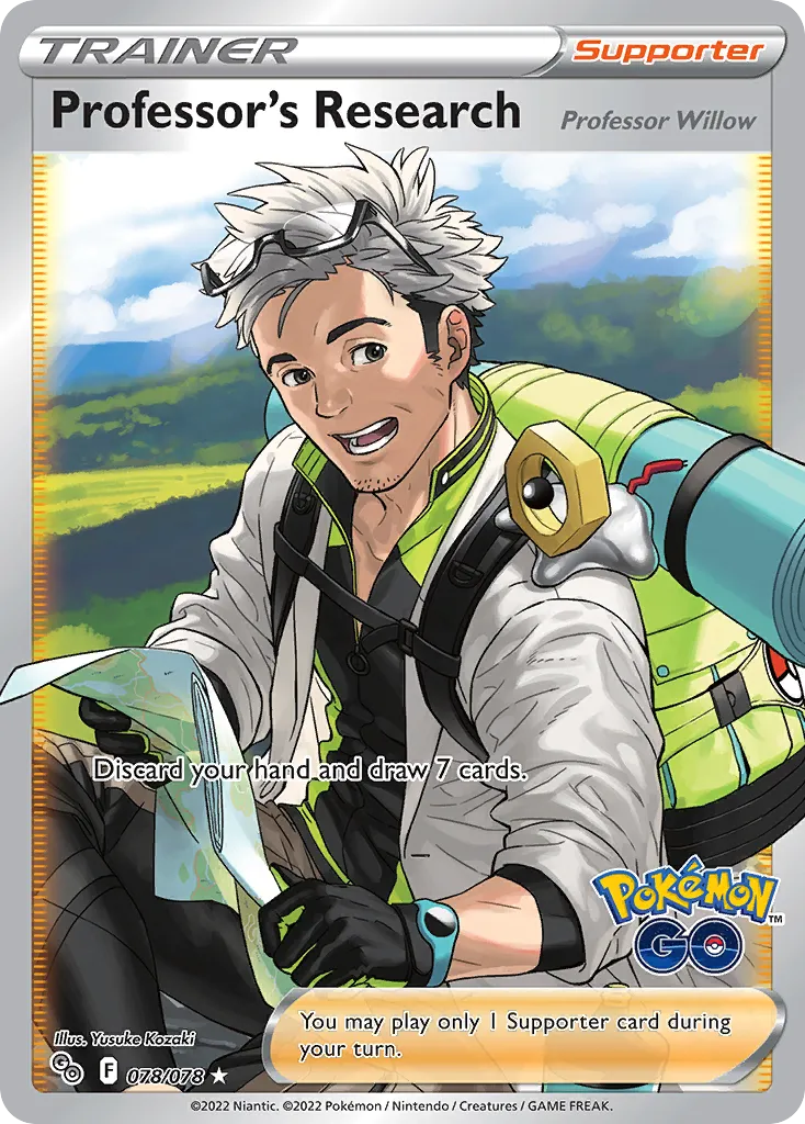 Professor's Research #78, Pokémon GO