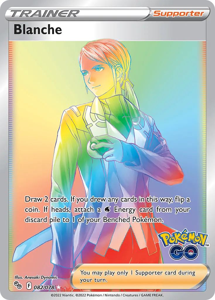 Blanche #82, Pokémon GO Secret