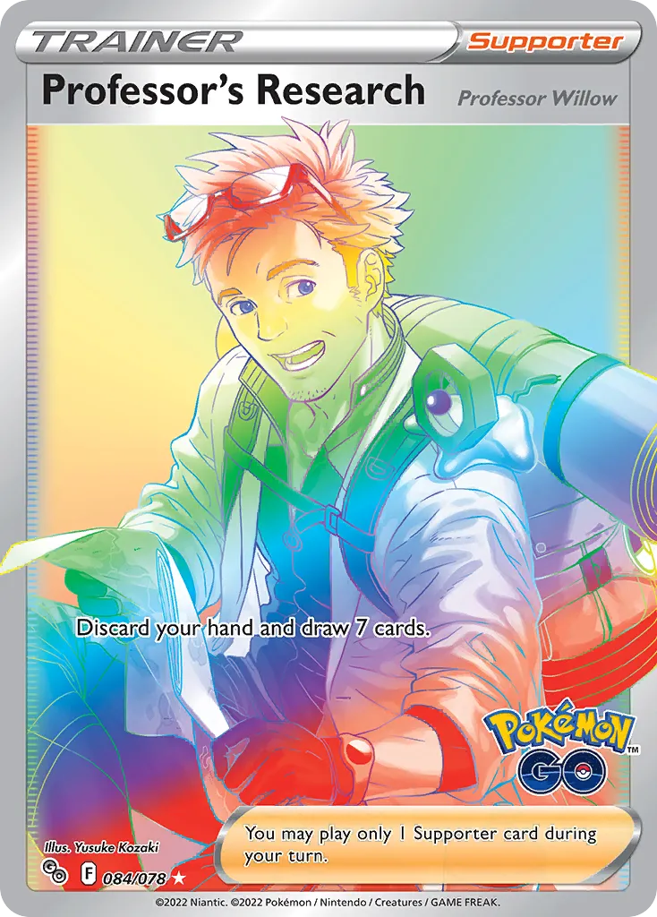 Professor's Research #84, Pokémon GO Secret