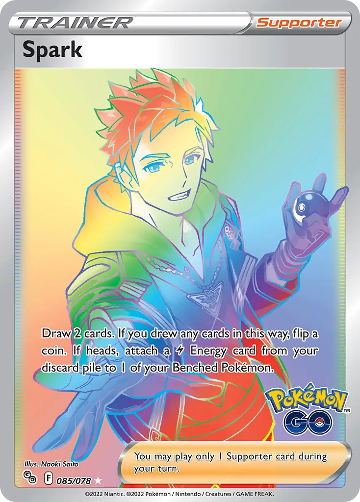 Spark #85, Pokémon GO Secret