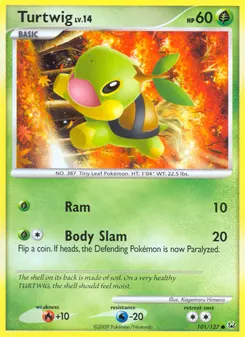 Turtwig #101, Reverse Foil