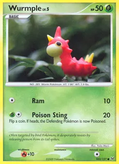 Wurmple #103, Reverse Foil