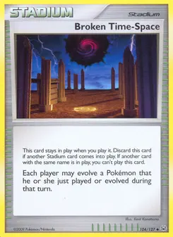 Broken Time-Space #104, Crosshatch-2011 Pokemon League
