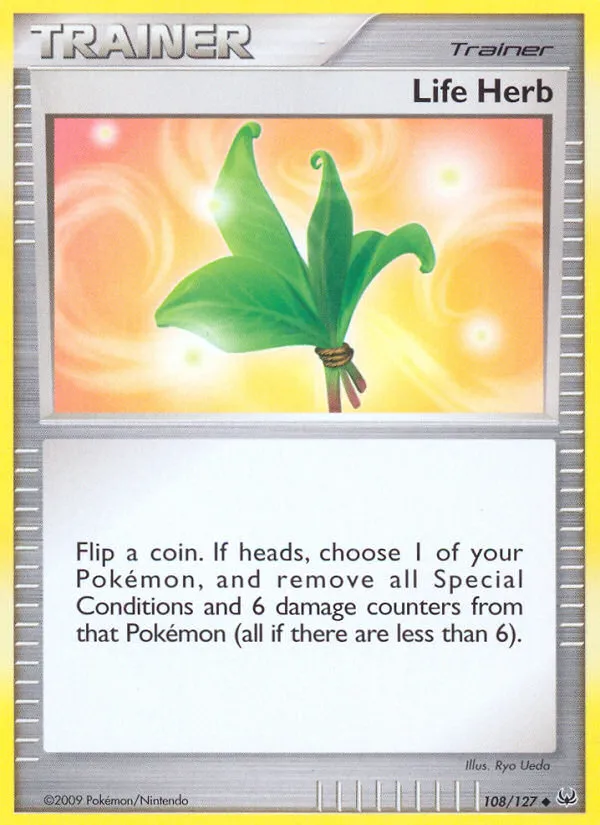 Life Herb #108, Platinum Reverse Foil