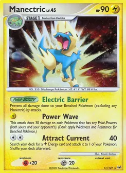Manectric #11, Reverse Foil