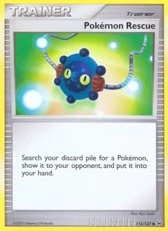 Pokémon Rescue #115, Platinum