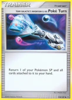 Team Galactic's Invention G-105 Poké Turn #118, Platinum