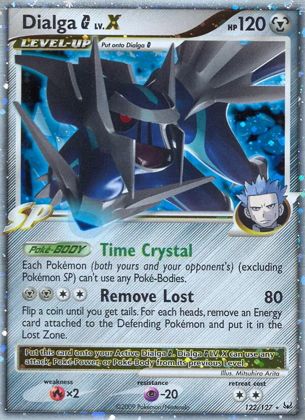 Dialga G LV.X #122, Platinum