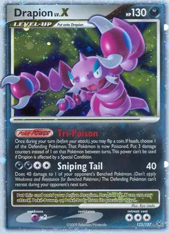 Drapion LV.X #123, Standard