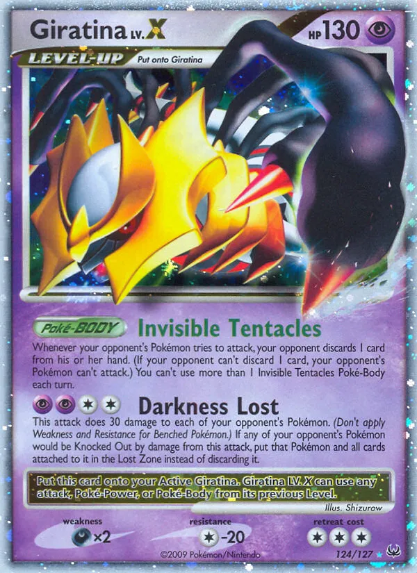 Giratina LV.X #124, Platinum