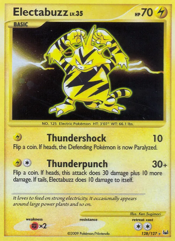 Electabuzz #128, Platinum
