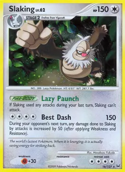 Slaking #16, Reverse Foil