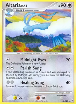 Altaria #18, Reverse Foil