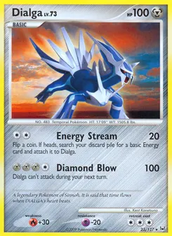 Dialga #23, Reverse Foil