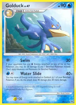 Golduck #29, Reverse Foil