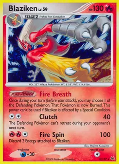 Blaziken #3, Reverse Foil