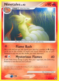 Ninetales #36, Reverse Foil